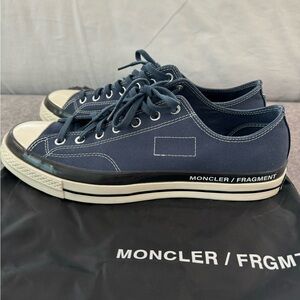 Moncler / fragment converse men’s sneakers size 11.5